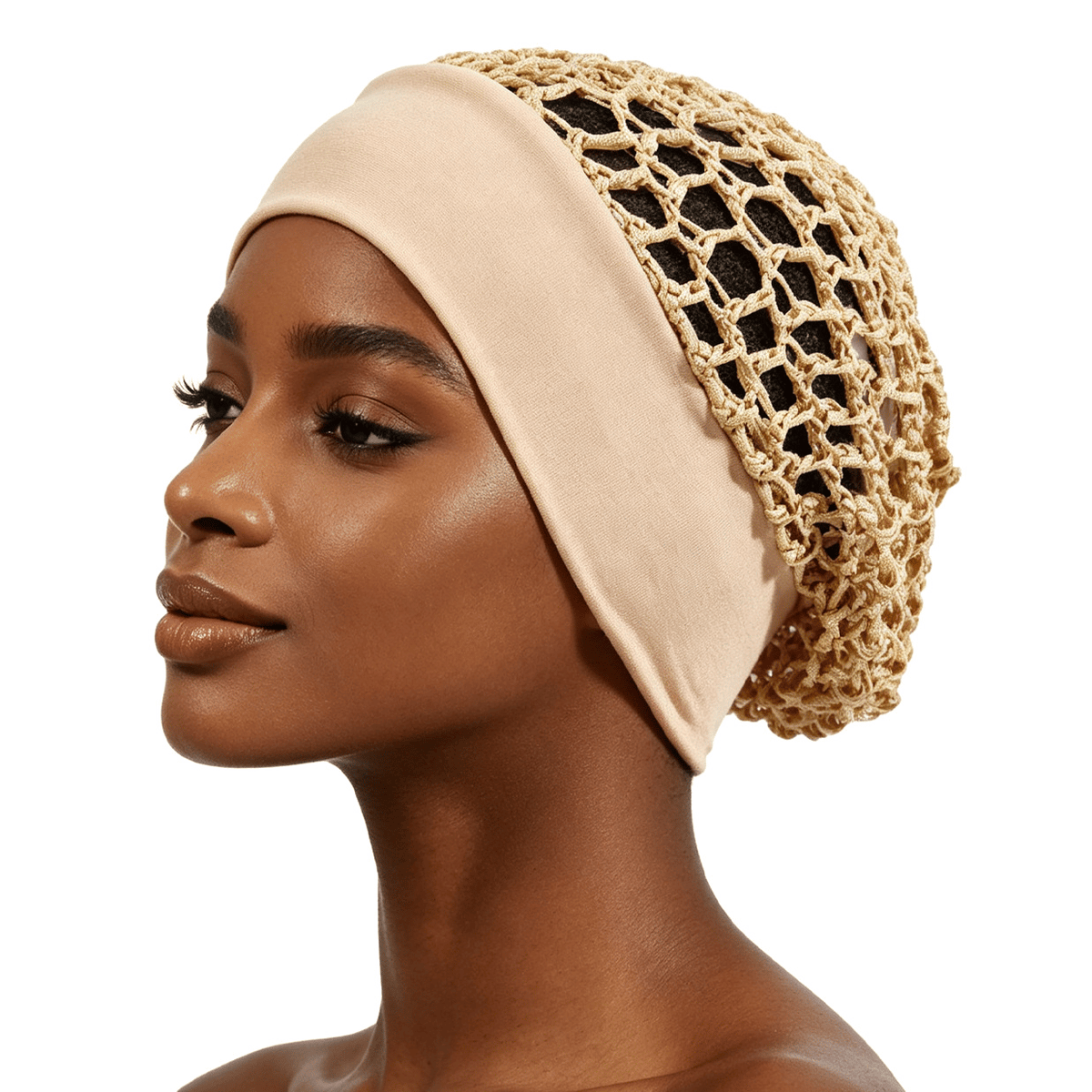 🔥 Last Day 50% OFF |🎉3-Piece Stretchy Wide-Edge Sleeping Cap Set