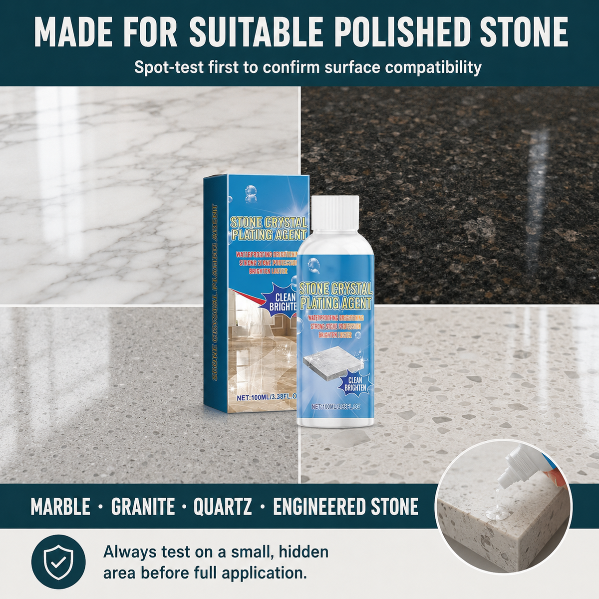 ✨Stone Crystal Countertop Scratch Repair & Plating Agent✨