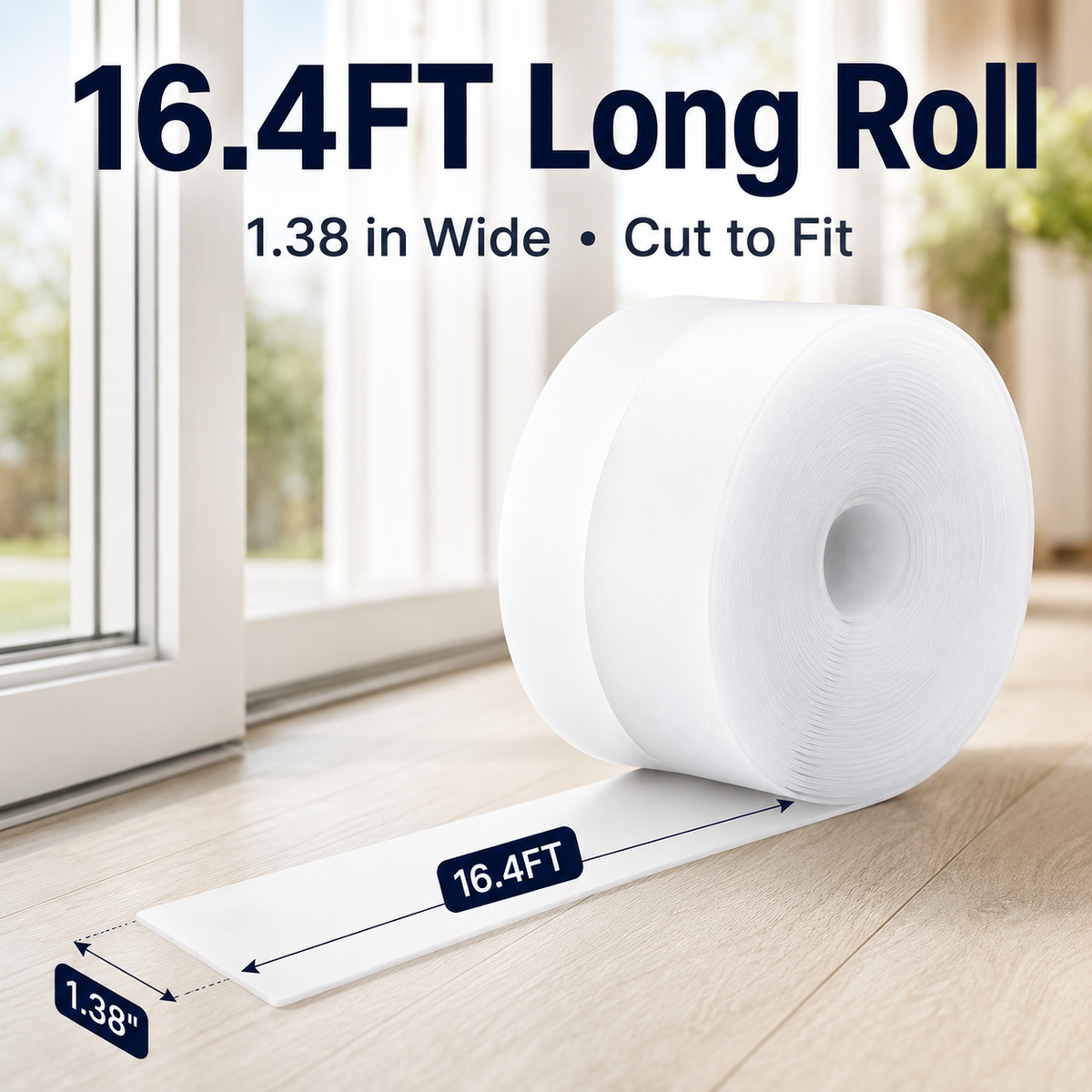 ⏳ Last Day 50% OFF |🔥 5M Door & Window Seal Strip – Weatherproof Draft, Dust & Water Barrier