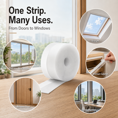 ⏳ Last Day 50% OFF |🔥 5M Door & Window Seal Strip – Weatherproof Draft, Dust & Water Barrier