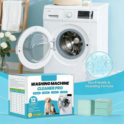 ⏳ Last Day 50% OFF|🔥 12-Pack-Washing Machine Cleaning Tablets