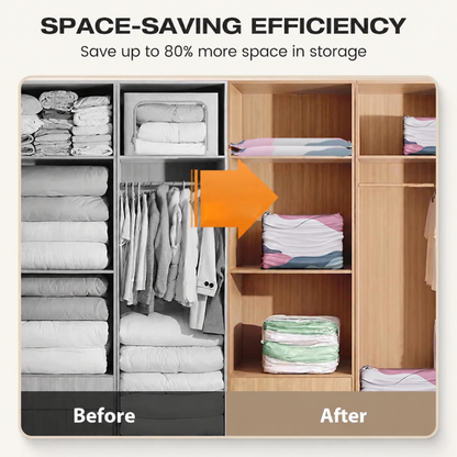 ⏳ Last Day 50% OFF | 📦 Large-Capacity Vacuum Storage Bags – No Pump Needed!