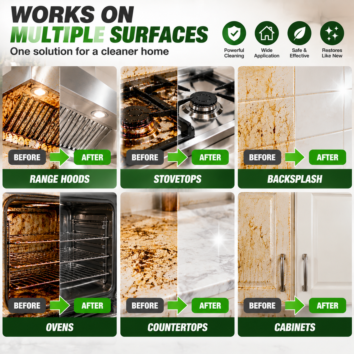 🥳2026 HOT SALE🧽 Heavy Duty Kitchen Degreaser Spray