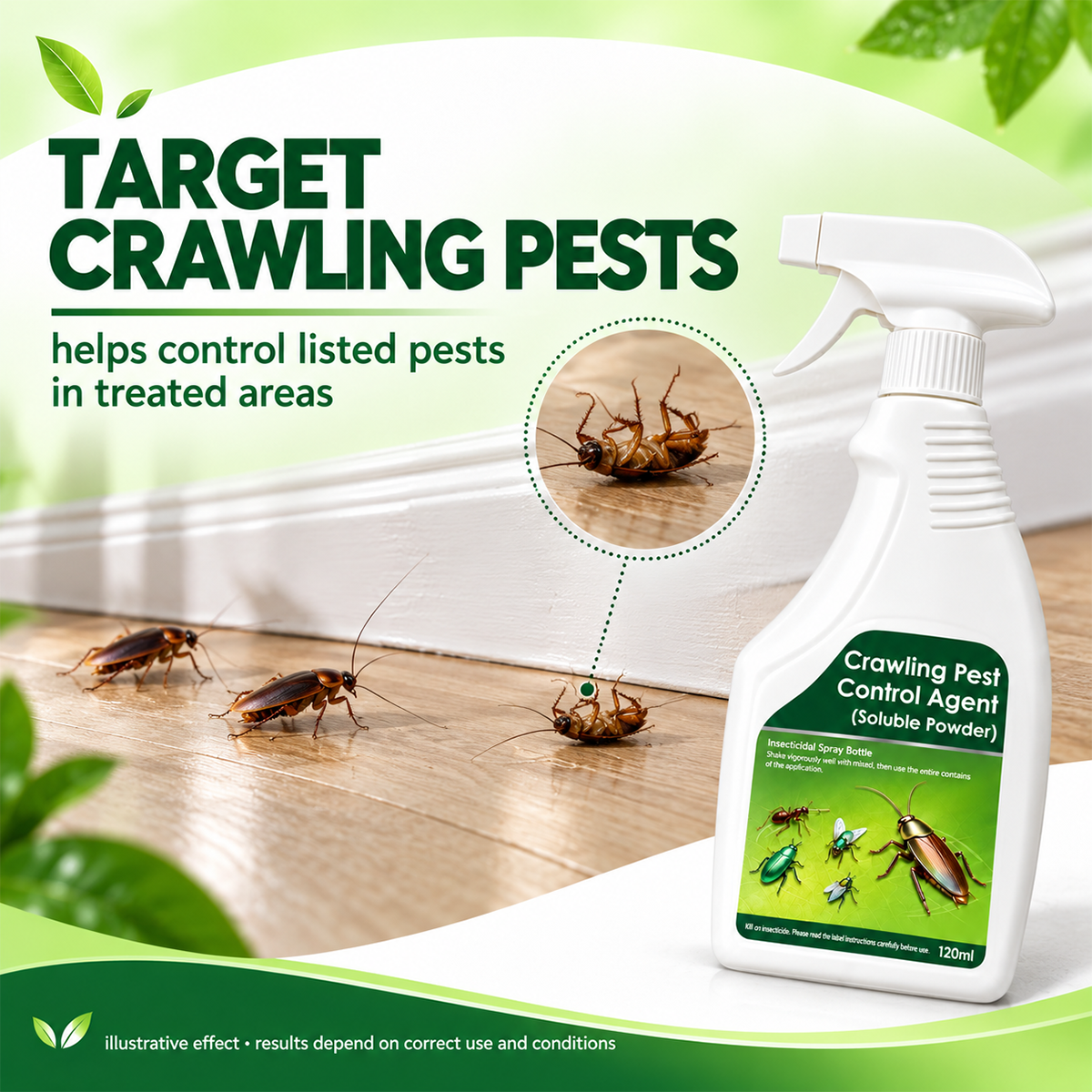 🥳2026 HOT SALE-❌🪳Multi-Purpose Pest Control Kit for Roaches, Ants & Spiders