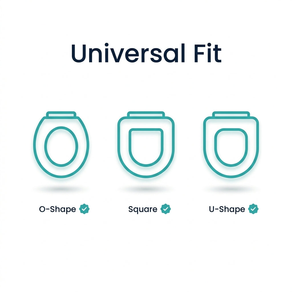 ⏳ Last Day 50% OFF | 🚽Waterproof Disposable Toilet Seat Covers – 10 PCS/Pack