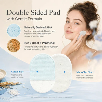 Body Gommage Exfoliating Pad 8ea for bumpy skin flaky skin body scrub