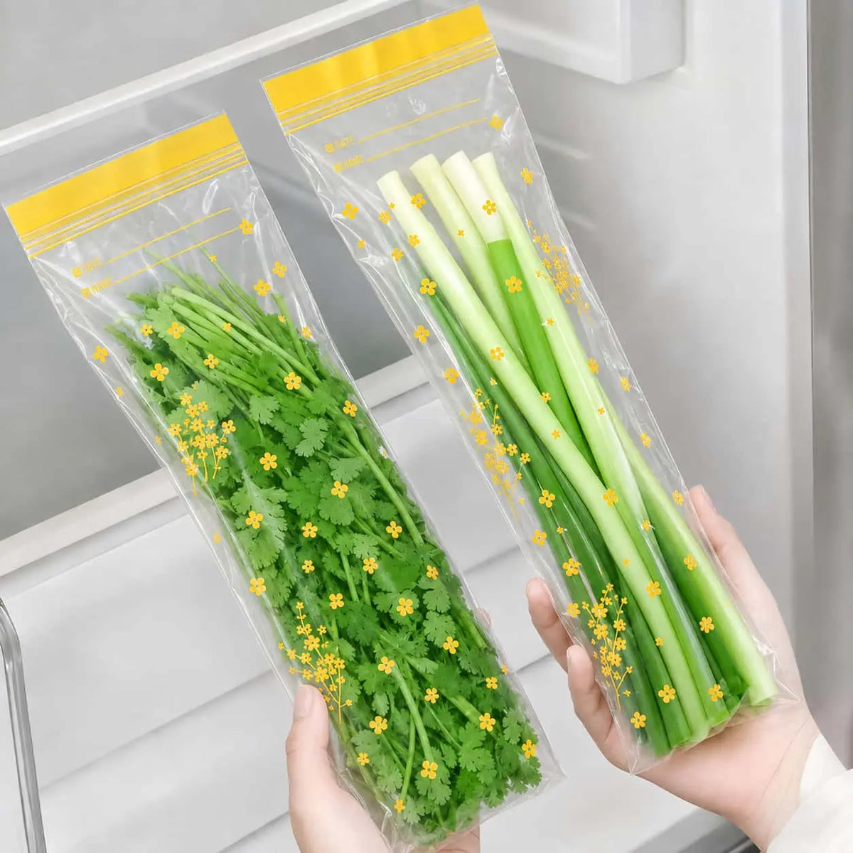 ⏳ Last Day 50% OFF | 🥡 15-Pack Reusable Food Storage Bags – Double-Seal & Leak-Resistant