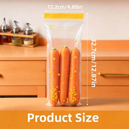 ⏳ Last Day 50% OFF | 🥡 15-Pack Reusable Food Storage Bags – Double-Seal & Leak-Resistant