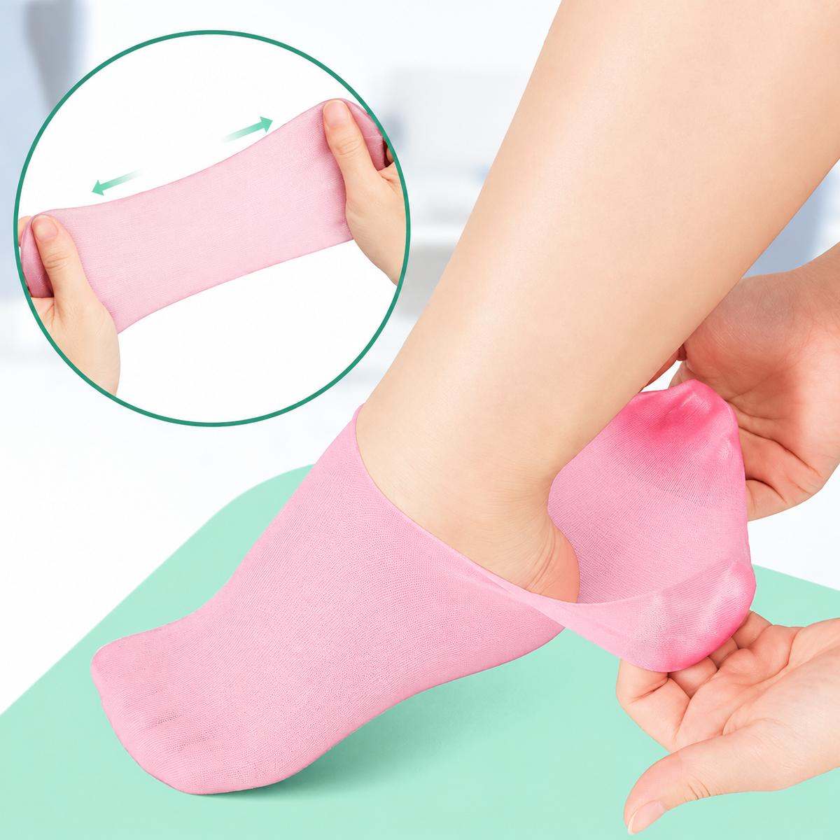 🧦 Last Day 50% OFF-💧Reusable Silicone Foot Care Socks