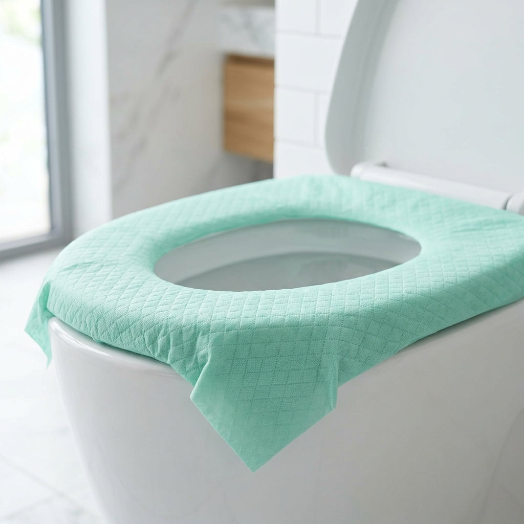⏳ Last Day 50% OFF | 🚽Waterproof Disposable Toilet Seat Covers – 10 PCS/Pack