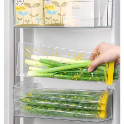 ⏳ Last Day 50% OFF | 🥡 15-Pack Reusable Food Storage Bags – Double-Seal & Leak-Resistant