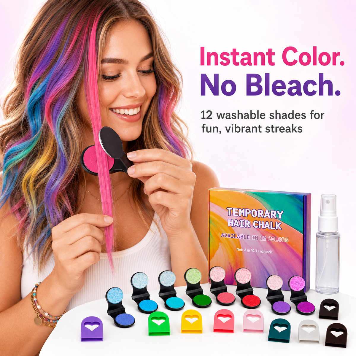 ⏳ Last Day 50% OFF — ✨ 12-Color Box — Bright, Playful Color in Minutes