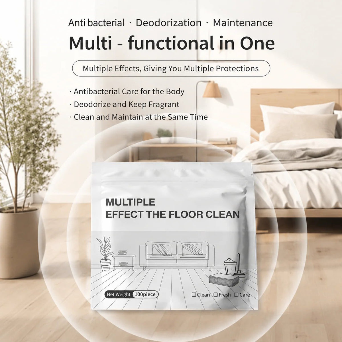 🧽Floor Cleaning Tablets Multi-Surface Antibacterial Cleaner✨