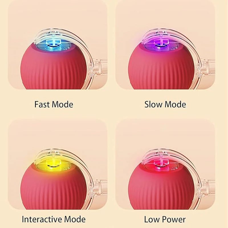 🐱 Keep Your Pets Entertained! | Smart Automatic Rolling Pet Ball