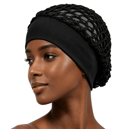 🔥 Last Day 50% OFF |🎉3-Piece Stretchy Wide-Edge Sleeping Cap Set