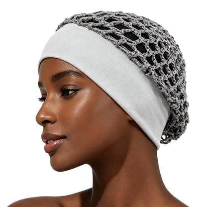 🔥 Last Day 50% OFF |🎉3-Piece Stretchy Wide-Edge Sleeping Cap Set