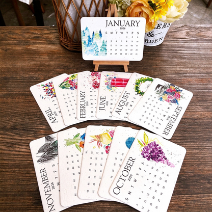 ⏳ Last Day 50% OFF|🌱 2027 Seed Paper Calendar – Grow a Garden Month by Month, A Gift of Hope & Sustainability