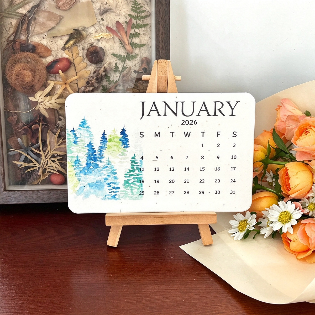 ⏳ Last Day 50% OFF|🌱 2027 Seed Paper Calendar – Grow a Garden Month by Month, A Gift of Hope & Sustainability