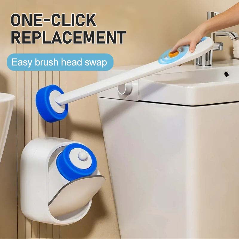 🚽 Disposable Toilet Scrubber Brush Kit + Replaceable Heads | ⏳ Last Day 50% OFF