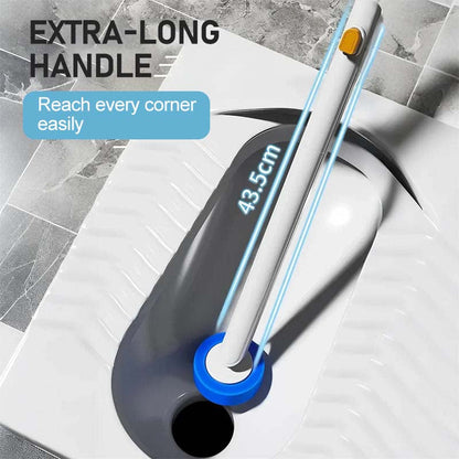 🚽 Disposable Toilet Scrubber Brush Kit + Replaceable Heads | ⏳ Last Day 50% OFF