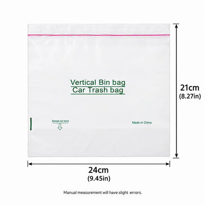 ⏳ Last Day 50% OFF | 🚗 20-Pack Self-Adhesive Car Trash Bags – Peel, Stick & Toss! 🗑️