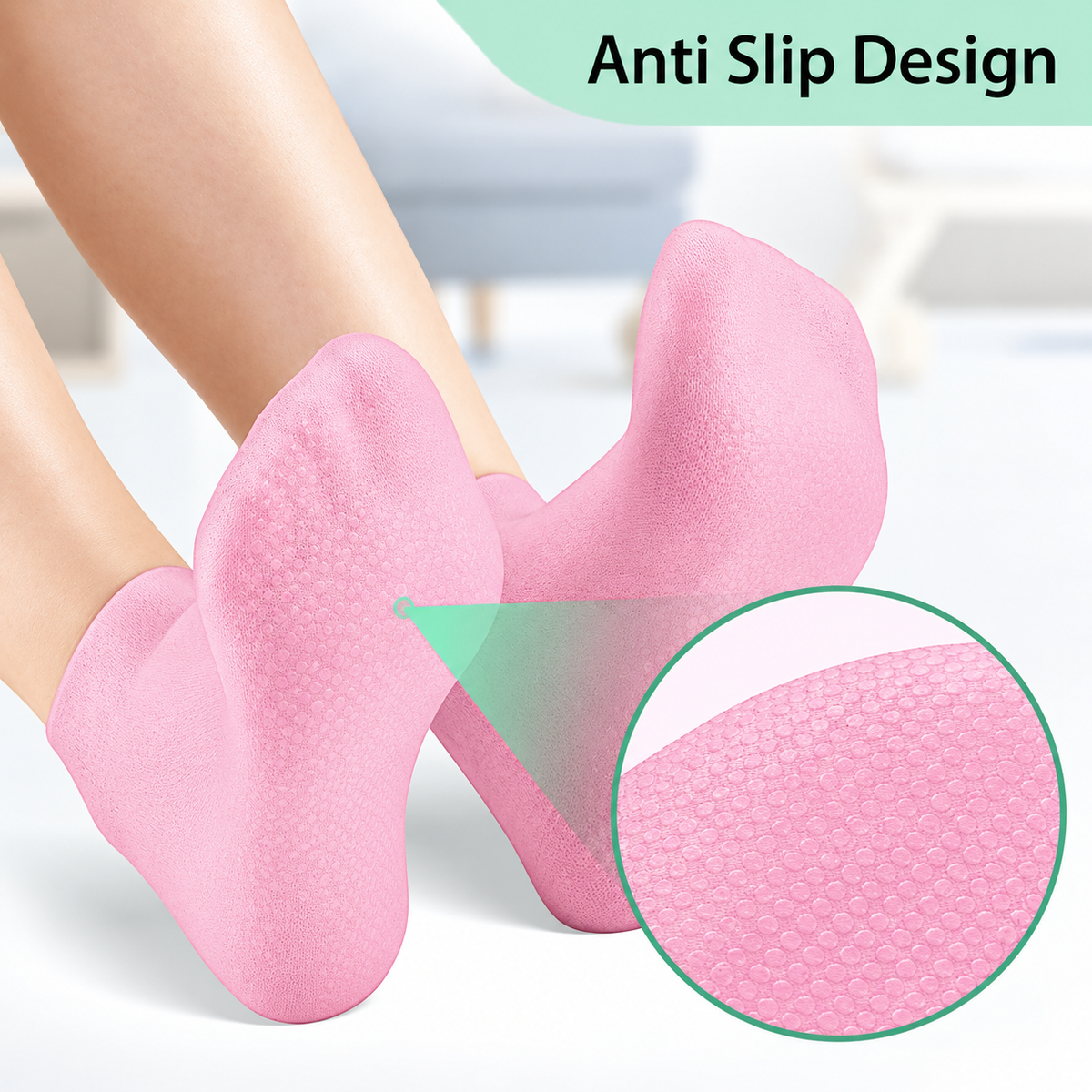 🧦 Last Day 50% OFF-💧Reusable Silicone Foot Care Socks