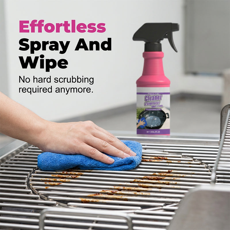 🔥 Tough Grease? Gone Easier! | Heavy-Duty Grill Degreaser Spray
