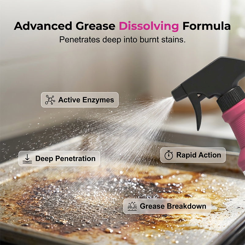 🔥 Tough Grease? Gone Easier! | Heavy-Duty Grill Degreaser Spray