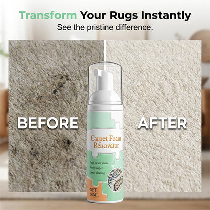 🔥 TODAY’S SPECIAL OFFER |✨Fast-Acting Waterless Carpet Foam Stain Remover – Deep Clean in Minutes🥰