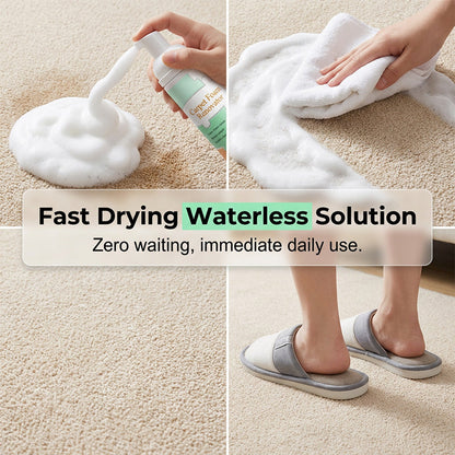 🔥 TODAY’S SPECIAL OFFER |✨Fast-Acting Waterless Carpet Foam Stain Remover – Deep Clean in Minutes🥰
