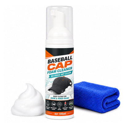 🔥 TODAY ONLY: Buy 1 Get 1 FREE 🧢✨No-Rinse Cap Foam Cleaner