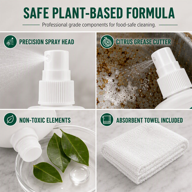 🔥 TODAY ONLY: Buy 1 Get 1 FREE🧴  ✨ Gentle Formula Baking Mold Cleaner Spray