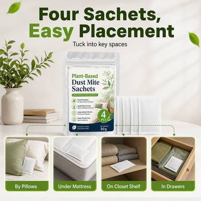 🥳2026 HOT SALE-Based Mite Repellent Pouches🌿🛡️