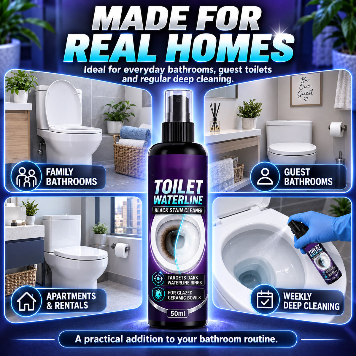 🚽 Toilet Stain & Scale Remover