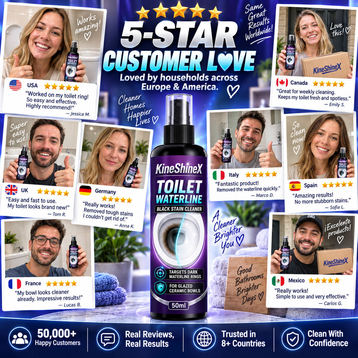 🚽 Toilet Stain & Scale Remover