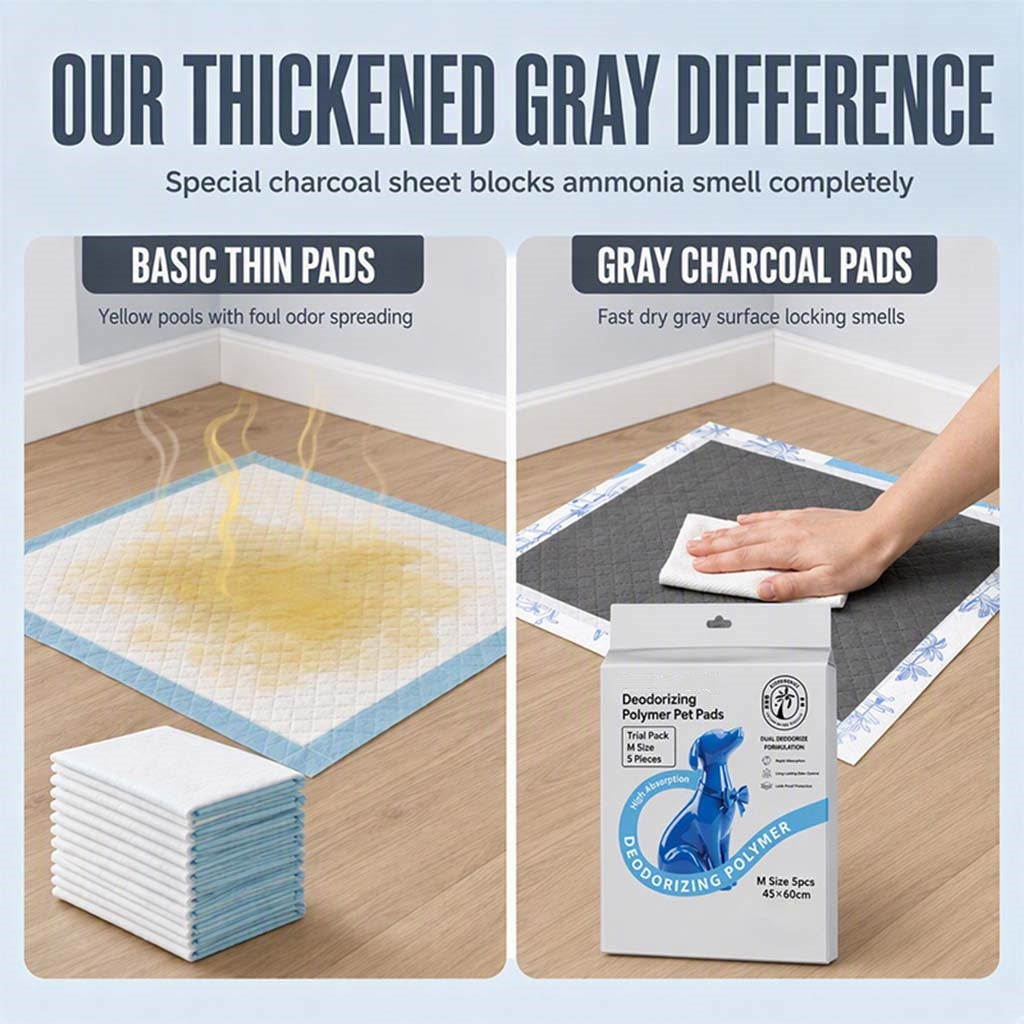 🐶🐱 Thickened Charcoal Pet Pee Pads