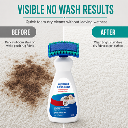 ⏳ Last Day 50% OFF|🧼 Waterless Fabric & Carpet Cleaner